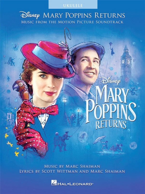 Mary Poppins returns (Movie Musical 2018):&nbsp;&nbsp;for ukulele&nbsp;&nbsp;