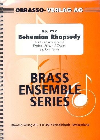 Bohemian Rhapsody  for 4 trombones  score and parts