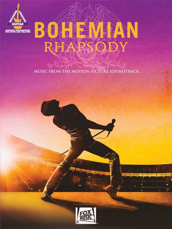 Bohemian Rhapsody (Motion Picture 2018):  songbook vocal/guitar/tab/rockscore  recorded guitar versions