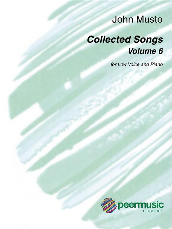 Collected Songs vol.6  for medium voice and piano  