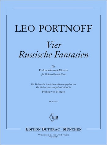 4 russische Fantasien  für Violoncello und Klavier  