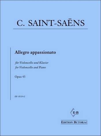 Allegro appassionato op.43  für Violoncello und Klavier  