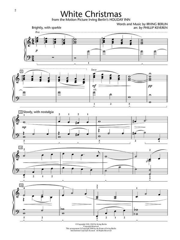 White Christmas&nbsp;&nbsp;for piano&nbsp;&nbsp;