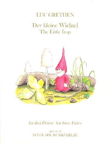 Der kleine Wichtel  für 3 Flöten  Partitur und Stimmen