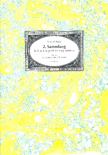 2. Sammlung leichter und angenehmer Originalstücke op.25