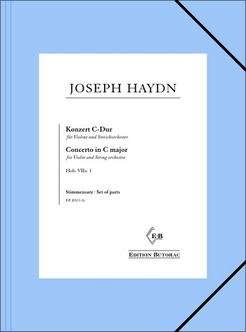 Konzert C-Dur Hob.VIIa:1&nbsp;&nbsp;für Violine und Streichorchester&nbsp;&nbsp;Stimmensatz