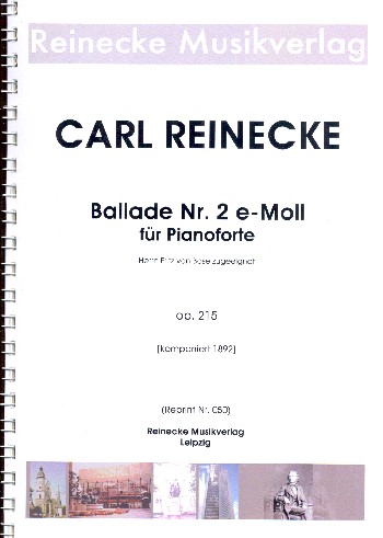 Ballade op.215  für Klavier  Reprint