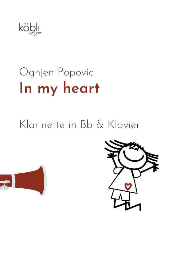 In my Heart&nbsp;&nbsp;für Klarinette und Klavier&nbsp;&nbsp;