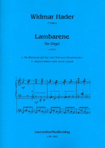 Lambarene  für Orgel  