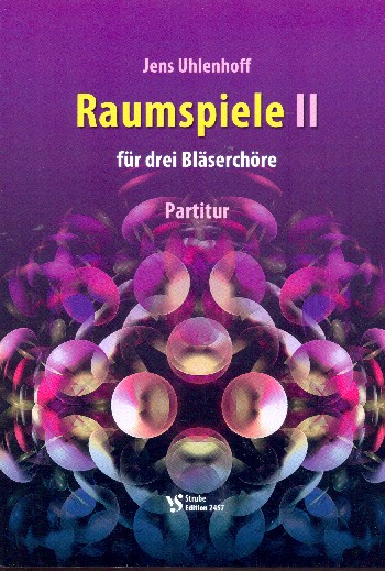 Raumspiele Band 2 (Nr.3-4)&nbsp;&nbsp;für 3 Bläserchöre&nbsp;&nbsp;Spielpartitur