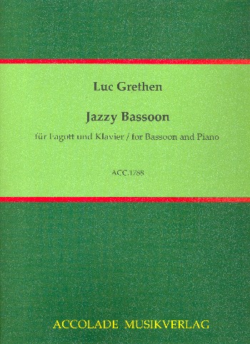 Jazzy Bassoon  für Fagott und Klavier  