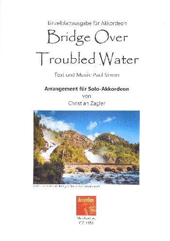 Bridge over troubled Water  für Akkordeon  