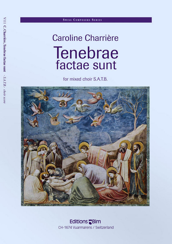 Tenebrae factae sunt  für gem Chor a cappella  Partitur