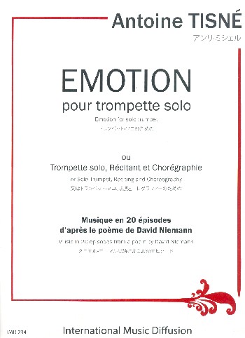 Emotion&nbsp;&nbsp;pour trompette solo&nbsp;&nbsp;