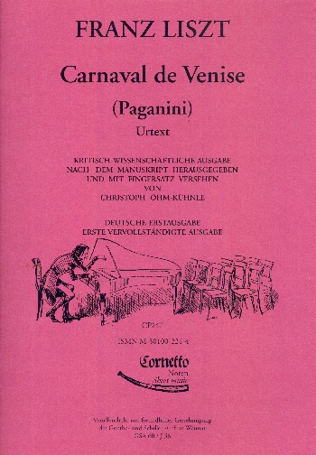 Carnaval de Venise  für Klavier  