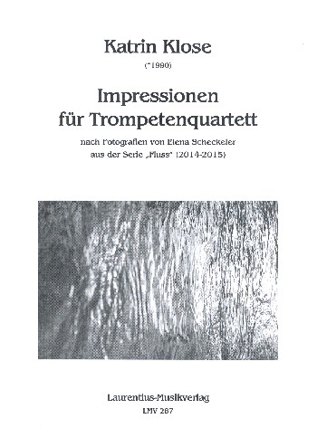 Impressionen (+CD)  für 4 Trompeten (auch Piccolo/Flügelhorn)  Partitur und Spielpartituren