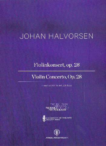 Concerto op.28 for violin and orchestra  for violin and piano  