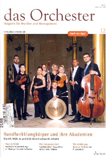Das Orchester Dezember 2019&nbsp;&nbsp;Rundfunkklangkörper und ihre Akademien&nbsp;&nbsp;