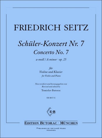 Konzert a-Moll Nr.7 op.25  für Violine und Klavier  