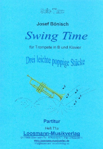 Swing Time  für Trompete und Klavier  