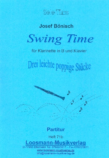 Swing Time  für Klarinette und Klavier  