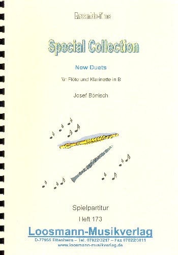 Special Collection - New Duets  für Flöte und Klarinette  Partitur und Stimmen
