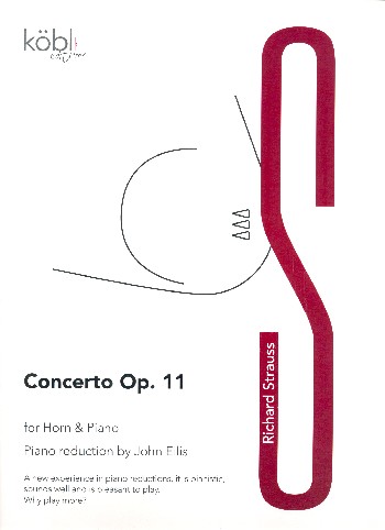Konzert op.11 für Horn und Orchester&nbsp;&nbsp;für Horn und Klavier&nbsp;&nbsp;