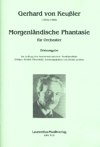 Morgenländische Phantasie  für Orchester  Studienpartitur
