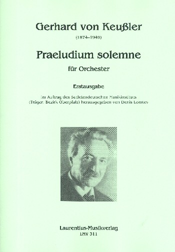 Praeludium solemne  für Orchester  Partitur