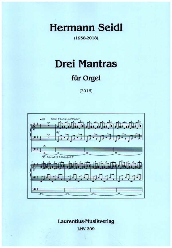 3 Mantras  für Orgel  