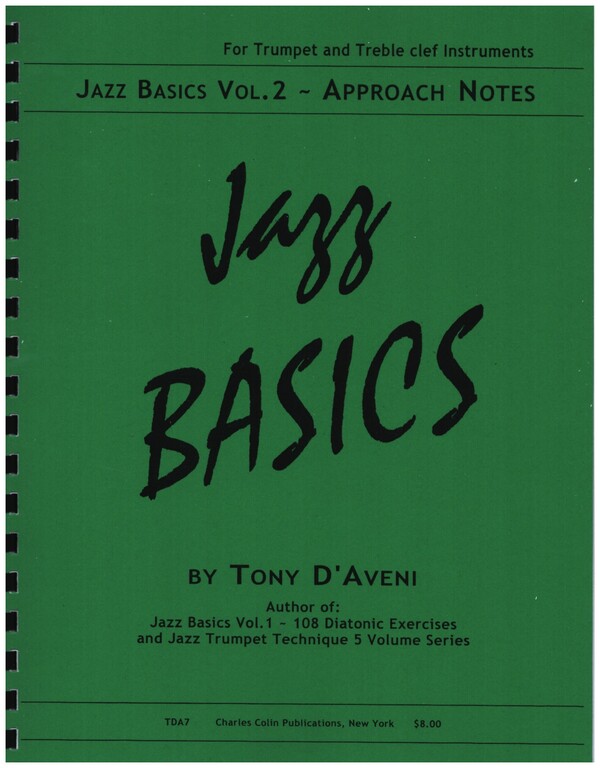 Jazz Basics vol.2 - Approach Notes  for trumpet  