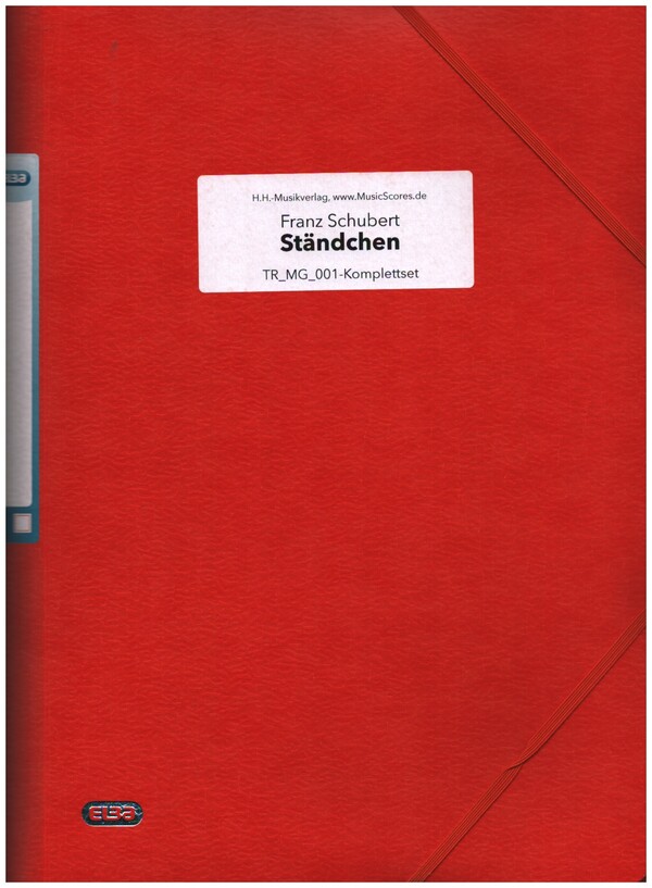Ständchen  für Blasorchester und Gesang  Partitur und Stimmen (Komplettset)