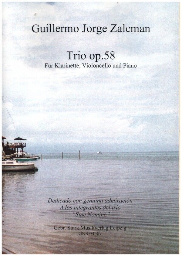 Trio op.58  für Klarinette, Violoncello und Klavier  Partitur und Stimmen