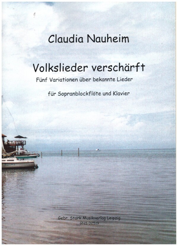 Volkslieder verschärft  für Sopranblockflöte und Klavier  Stimmen