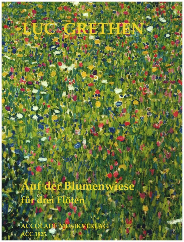 Auf der Blumenwiese  für 3 Flöten  Partitur und Stimmen