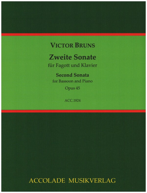Sonate Nr.2 op.45&nbsp;&nbsp;für Fagott und Klavier&nbsp;&nbsp;