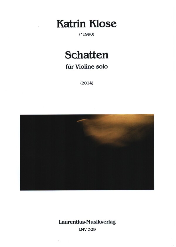 Schatten  für Violine  