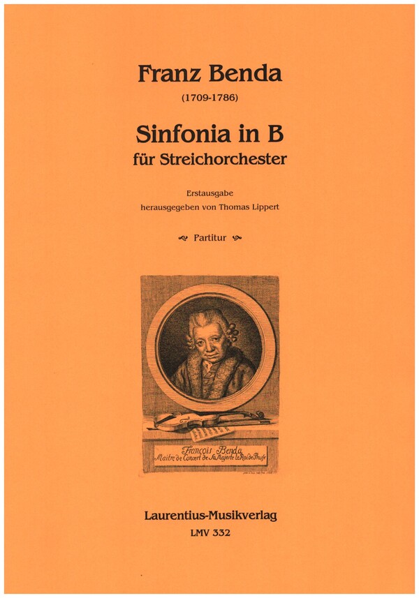 Sinfonia in B  für Streichorchester  Partitur