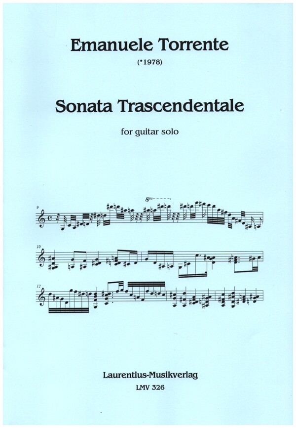 Sonata Trascendentale  für Gitarre  