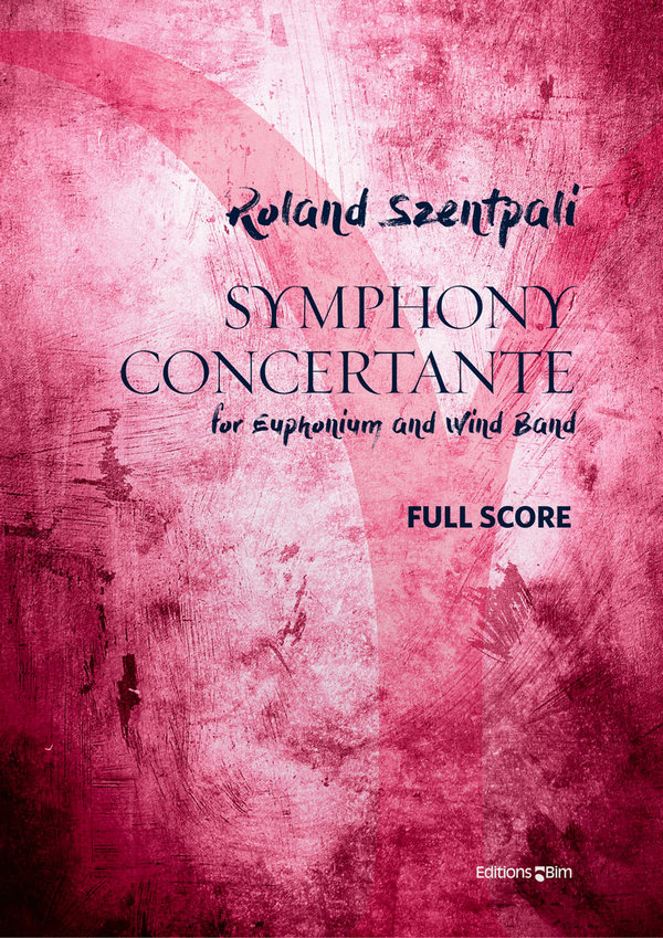 Symphony Concertante&nbsp;&nbsp;for euphonium and wind band&nbsp;&nbsp;full score