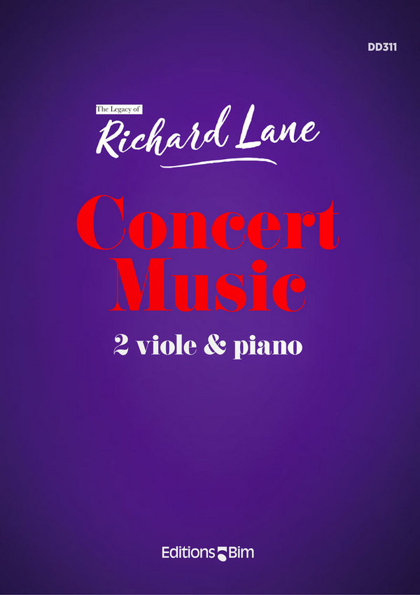 Concert Music&nbsp;&nbsp;for 2 viole and piano&nbsp;&nbsp;