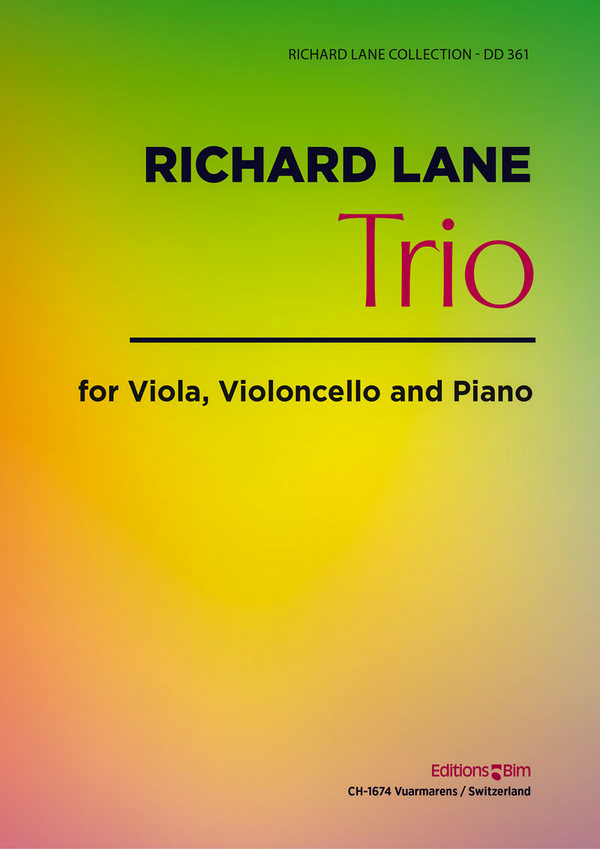 Trio&nbsp;&nbsp;for viola, cello and piano&nbsp;&nbsp;score and parts