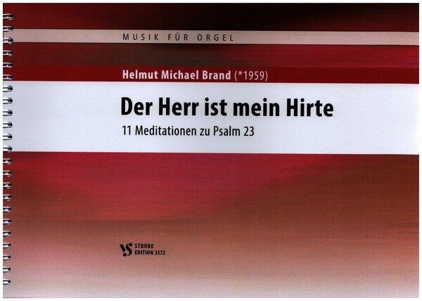Der Herr ist mein Hirte&nbsp;&nbsp;für Orgel&nbsp;&nbsp;
