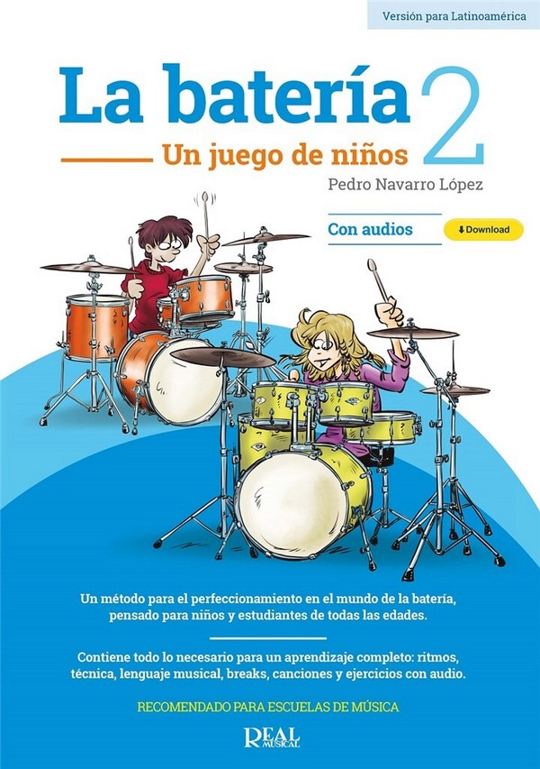 La batería 2 (Versión para Latinoamérica) (+Online Audio)  for drums and percussion  