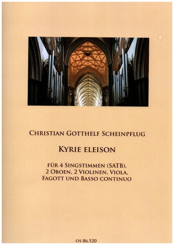 Kyrie Eleison  054865  Partitur (Bc ausgesetzt)