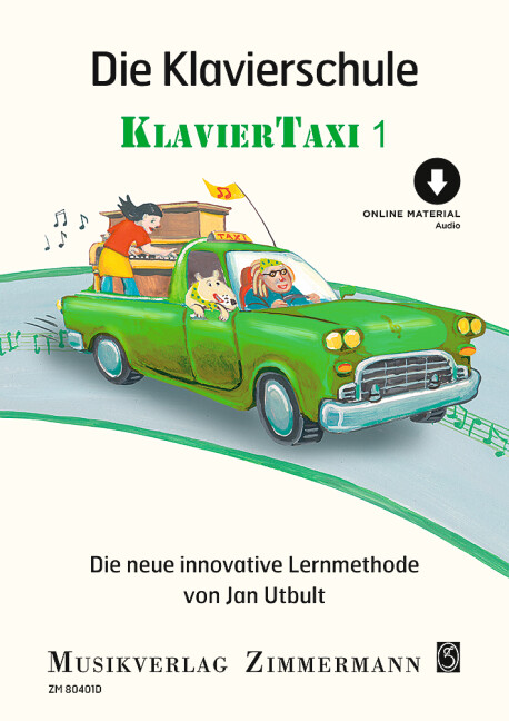 Klaviertaxi Band 1 (+Online Audio)&nbsp;&nbsp;für Klavier&nbsp;&nbsp;