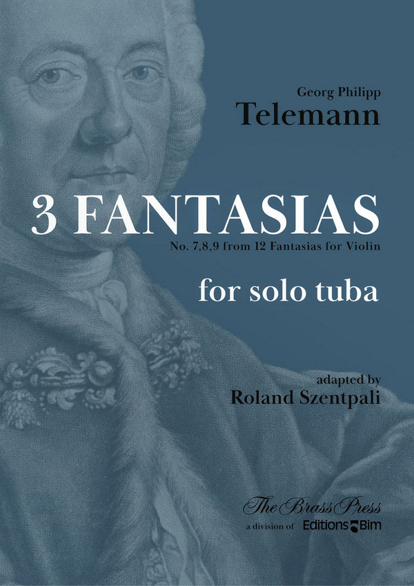 3 Fantasias no. 7, 8, 9&nbsp;&nbsp;for tuba&nbsp;&nbsp;