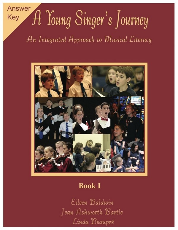 A Young Singer's Journey - Book 1 Answer Key (+Online Audio)  vocal  