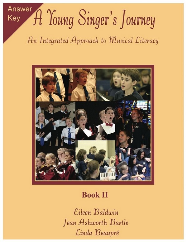 A Young Singer's Journey - Book 2 Answer Key (+Online Audio)  vocal  