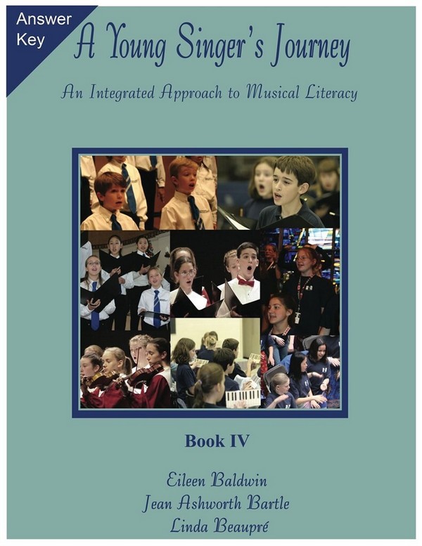 A Young Singer's Journey - Book 4 Answer Key (+Online Audio)  vocal  